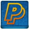 Blue PayPal Coloured Icon 96x96 png
