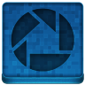 Blue Picassa Icon 96x96 png