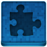 Blue Puzzle Icon 96x96 png