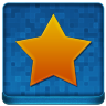 Blue Star Coloured Icon 96x96 png