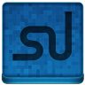 Blue Stumble Upon Icon 96x96 png