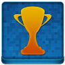 Blue Trophy Coloured Icon 96x96 png