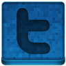 Blue Twitter Icon 96x96 png
