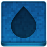 Blue Water Drop Icon 96x96 png