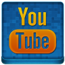 Blue YouTube Coloured Icon 96x96 png