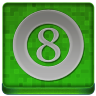 Green 8Ball Coloured Icon 96x96 png