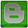 Green Blogger Coloured Icon 96x96 png