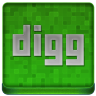 Green Digg Coloured Icon 96x96 png