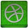 Green Dribbble Coloured Icon 96x96 png