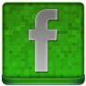 Green Facebook Coloured Icon 96x96 png