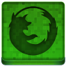 Green Firefox Icon 96x96 png
