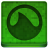 Green Grooveshark Icon 96x96 png