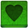 Green Heart Icon 96x96 png