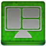 Green LCD Coloured Icon 96x96 png