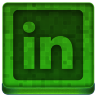 Green Linked In Icon 96x96 png