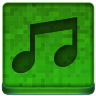 Green Music Icon 96x96 png