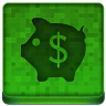Green Piggy Icon 96x96 png