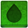Green Water Drop Icon 96x96 png