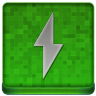 Green Winamp Coloured Icon 96x96 png