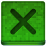 Green X Icon 96x96 png