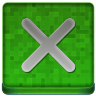 Green X Coloured Icon 96x96 png