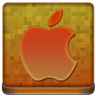Orange Apple Coloured Icon 96x96 png