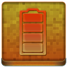 Orange Battery Coloured Icon 96x96 png