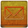 Orange Mail Coloured Icon 96x96 png