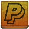 Orange PayPal Icon 96x96 png