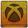 Orange Xbox 360 Icon 96x96 png