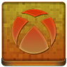 Orange Xbox 360 Coloured Icon 96x96 png