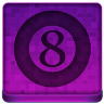 Pink 8Ball Icon 96x96 png