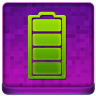 Pink Battery Coloured Icon 96x96 png