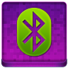 Pink Bluetooth Coloured Icon 96x96 png