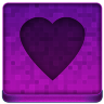 Pink Heart Icon 96x96 png