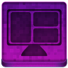 Pink LCD Icon 96x96 png