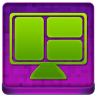 Pink LCD Coloured Icon 96x96 png