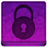 Pink Lock Icon 96x96 png