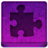 Pink Puzzle Icon 96x96 png