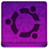 Pink Ubuntu Icon 96x96 png
