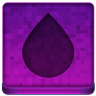 Pink Water Drop Icon 96x96 png