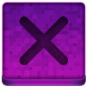 Pink X Icon 96x96 png