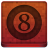 Red 8Ball Icon 96x96 png