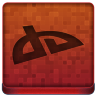 Red deviantART Icon 96x96 png