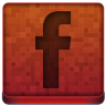 Red Facebook Icon 96x96 png