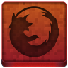 Red Firefox Icon 96x96 png