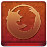 Red Firefox Coloured Icon 96x96 png