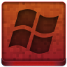 Red Microsoft Icon 96x96 png
