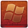Red Microsoft Coloured Icon 96x96 png