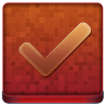 Red Ok Coloured Icon 96x96 png